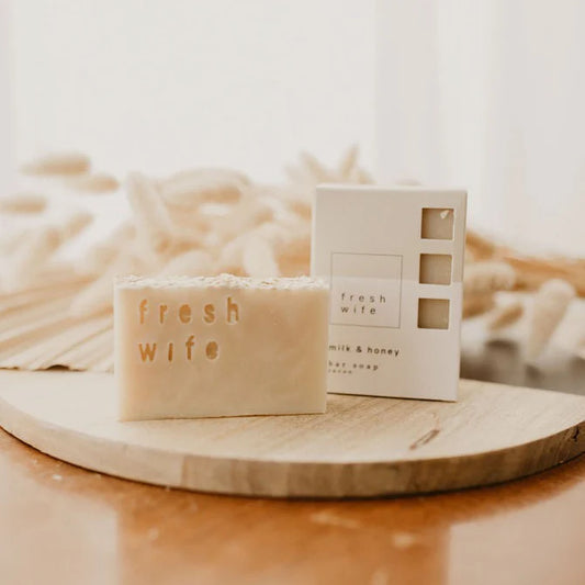 The Fresh Wife  Milk & Honey Soap Bar